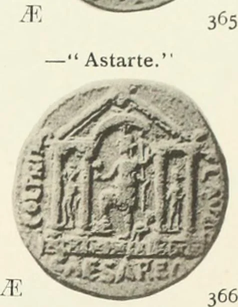 An illustration from Numismata graeca; Greek coin-types, classified for immediate identification, 1910, leaf 352