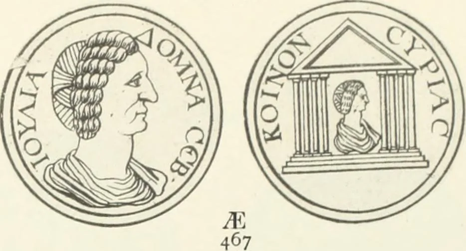 An illustration from Numismata graeca; Greek coin-types, classified for immediate identification, 1910, leaf 384
