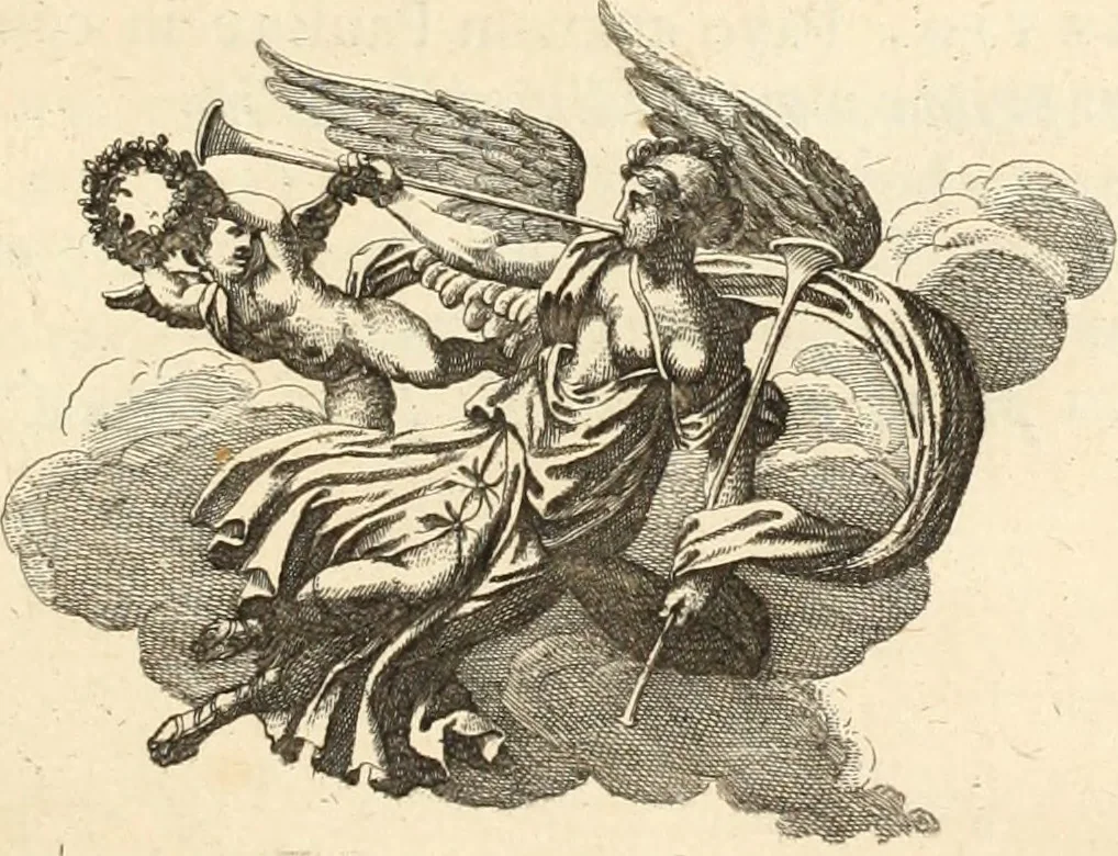 An illustration from Numismata imperatorum romanorum praestantiora a Julio Caesare ad Postumum usque per Joannem Vaillant, 1743, leaf 194