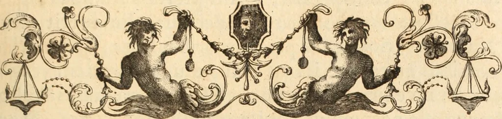 An illustration from Numismata imperatorum romanorum praestantiora a Julio Caesare ad Postumum usque per Joannem Vaillant, 1743, leaf 40