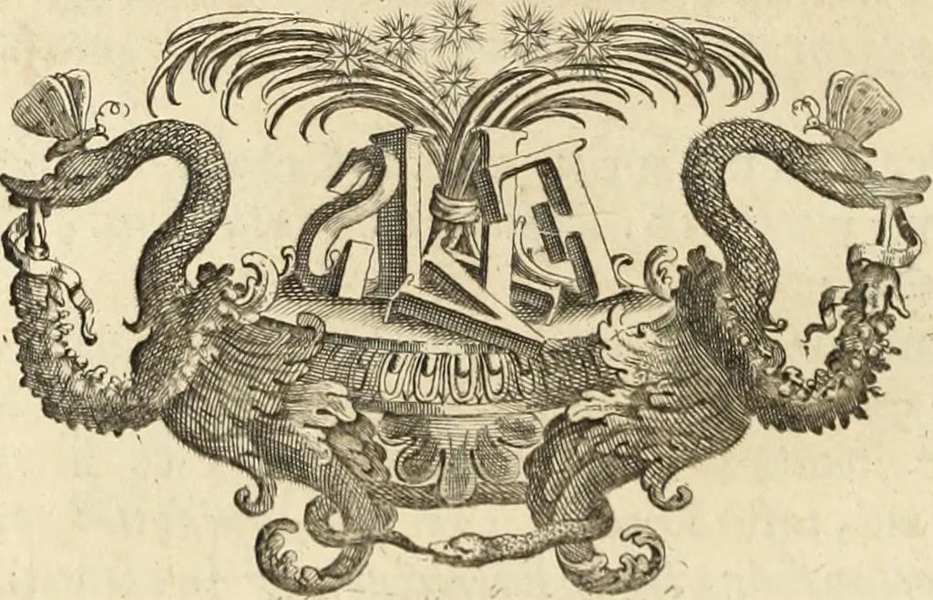 An illustration from Numismata imperatorum romanorum praestantiora a Julio Caesare ad Postumum usque per Joannem Vaillant, 1743, leaf 279
