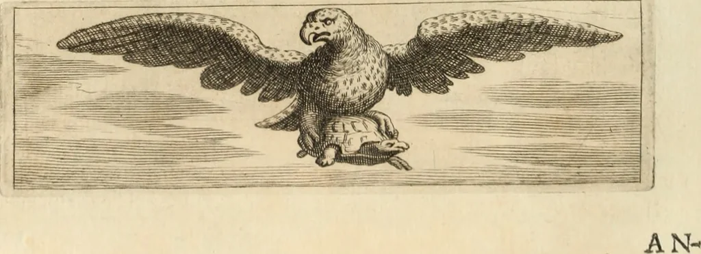 An illustration from Numismata imperatorum romanorum praestantiora a Julio Caesare ad Postumum usque per Joannem Vaillant, 1743, leaf 287