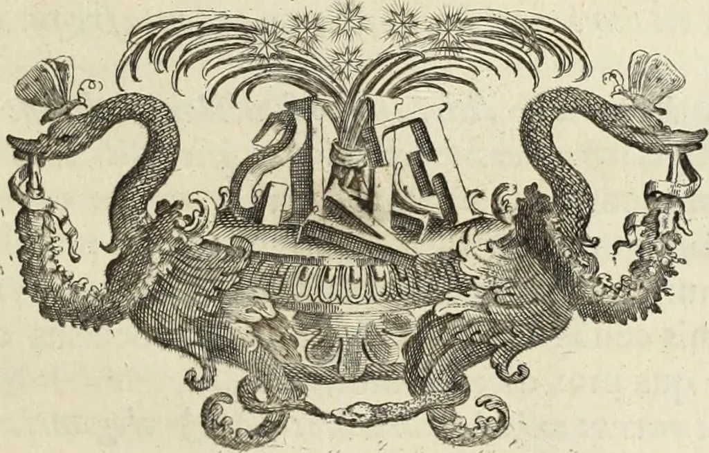 An illustration from Numismata imperatorum romanorum praestantiora a Julio Caesare ad Postumum usque per Joannem Vaillant, 1743, leaf 300
