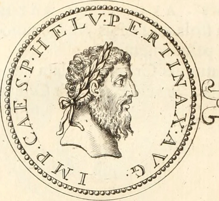 An illustration from Numismata imperatorum romanorum praestantiora a Julio Caesare ad Postumum usque per Joannem Vaillant, 1743, leaf 171