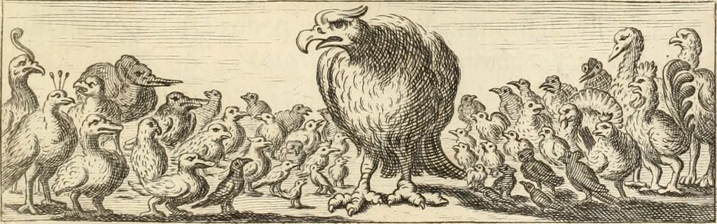 An illustration from Numismata imperatorum romanorum praestantiora a Julio Caesare ad Postumum usque per Joannem Vaillant, 1743, leaf 180