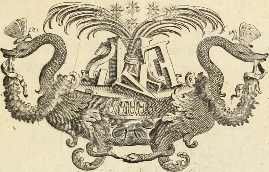 An illustration from Numismata imperatorum romanorum praestantiora a Julio Caesare ad Postumum usque per Joannem Vaillant, 1743, leaf 20