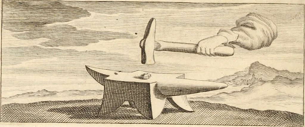 An illustration from Numismata imperatorum romanorum praestantiora a Julio Caesare ad Postumum usque per Joannem Vaillant, 1743, leaf 31