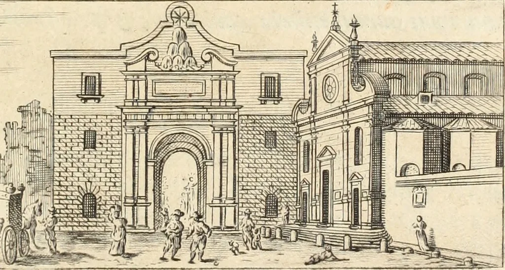 An illustration from Numismata imperatorum romanorum praestantiora a Julio Caesare ad Postumum usque per Joannem Vaillant, 1743, leaf 40