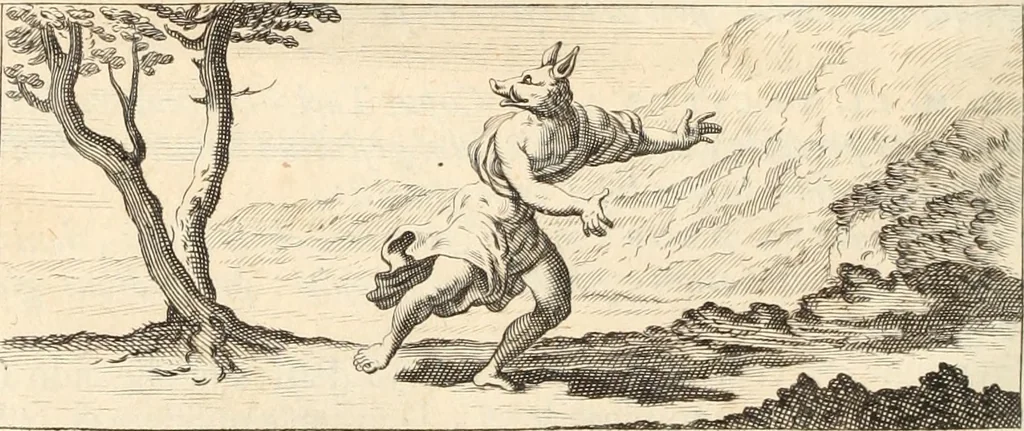 An illustration from Numismata imperatorum romanorum praestantiora a Julio Caesare ad Postumum usque per Joannem Vaillant, 1743, leaf 43
