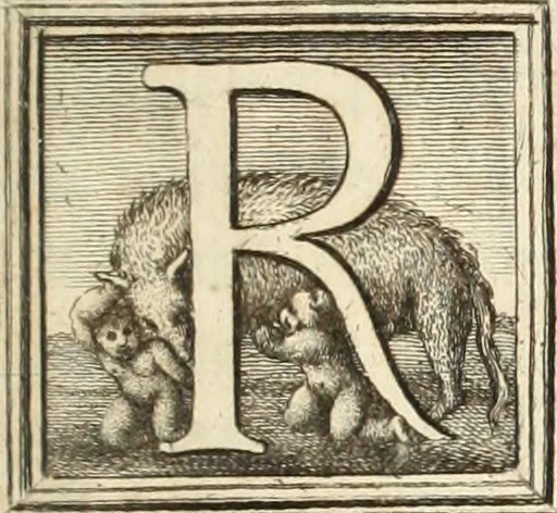 An illustration from Numismata imperatorum romanorum praestantiora a Julio Caesare ad Postumum usque per Joannem Vaillant, 1743, leaf 6