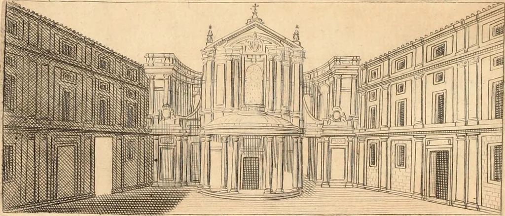 An illustration from Numismata imperatorum romanorum praestantiora a Julio Caesare ad Postumum usque per Joannem Vaillant, 1743, leaf 77
