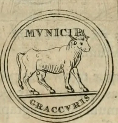An illustration from Numismata ærea imperatorum, augustarum, et cæsarum, in coloniis, municilpiis, et urbibus jure latio donatis, ex omni modulo percussa, 1695, leaf 101