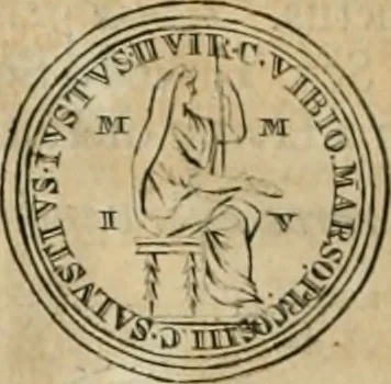 An illustration from Numismata ærea imperatorum, augustarum, et cæsarum, in coloniis, municilpiis, et urbibus jure latio donatis, ex omni modulo percussa, 1695, leaf 115