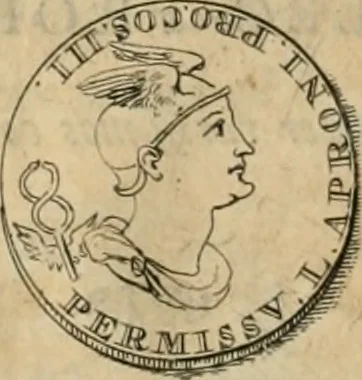 An illustration from Numismata ærea imperatorum, augustarum, et cæsarum, in coloniis, municilpiis, et urbibus jure latio donatis, ex omni modulo percussa, 1695, leaf 117