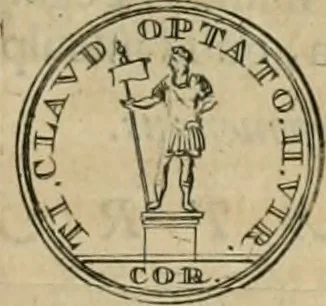 An illustration from Numismata ærea imperatorum, augustarum, et cæsarum, in coloniis, municilpiis, et urbibus jure latio donatis, ex omni modulo percussa, 1695, leaf 132