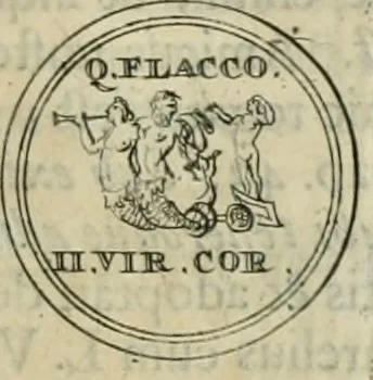 An illustration from Numismata ærea imperatorum, augustarum, et cæsarum, in coloniis, municilpiis, et urbibus jure latio donatis, ex omni modulo percussa, 1695, leaf 138