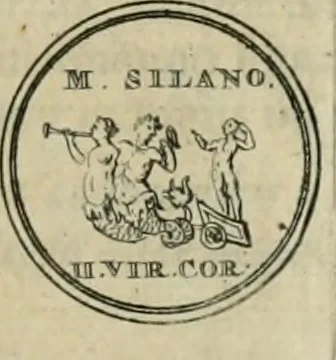 An illustration from Numismata ærea imperatorum, augustarum, et cæsarum, in coloniis, municilpiis, et urbibus jure latio donatis, ex omni modulo percussa, 1695, leaf 138