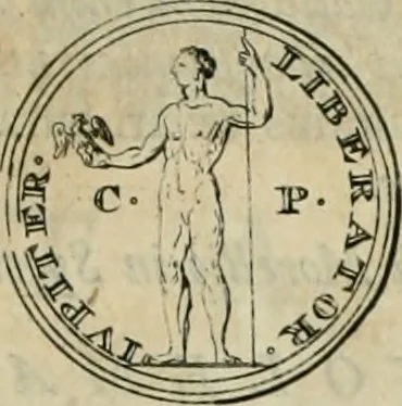An illustration from Numismata ærea imperatorum, augustarum, et cæsarum, in coloniis, municilpiis, et urbibus jure latio donatis, ex omni modulo percussa, 1695, leaf 148