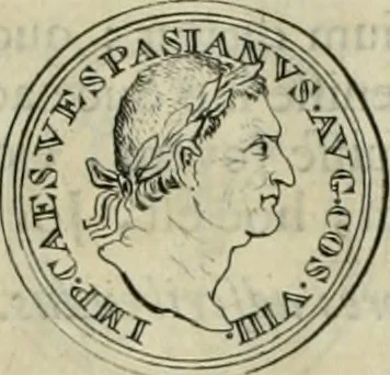 An illustration from Numismata ærea imperatorum, augustarum, et cæsarum, in coloniis, municilpiis, et urbibus jure latio donatis, ex omni modulo percussa, 1695, leaf 156