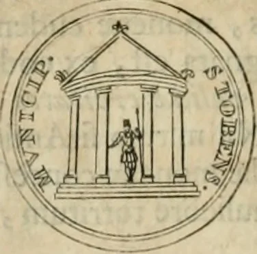 An illustration from Numismata ærea imperatorum, augustarum, et cæsarum, in coloniis, municilpiis, et urbibus jure latio donatis, ex omni modulo percussa, 1695, leaf 157
