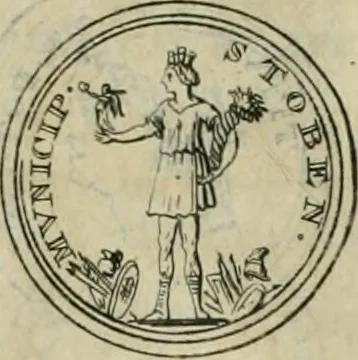 An illustration from Numismata ærea imperatorum, augustarum, et cæsarum, in coloniis, municilpiis, et urbibus jure latio donatis, ex omni modulo percussa, 1695, leaf 158