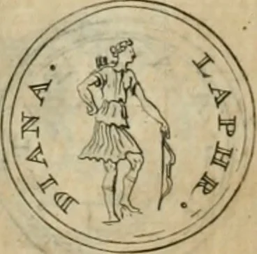 An illustration from Numismata ærea imperatorum, augustarum, et cæsarum, in coloniis, municilpiis, et urbibus jure latio donatis, ex omni modulo percussa, 1695, leaf 167