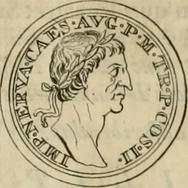 An illustration from Numismata ærea imperatorum, augustarum, et cæsarum, in coloniis, municilpiis, et urbibus jure latio donatis, ex omni modulo percussa, 1695, leaf 169