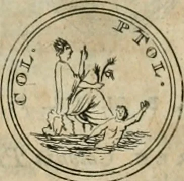 An illustration from Numismata ærea imperatorum, augustarum, et cæsarum, in coloniis, municilpiis, et urbibus jure latio donatis, ex omni modulo percussa, 1695, leaf 173
