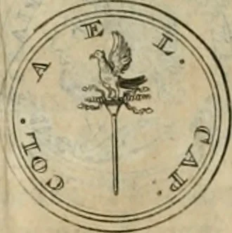 An illustration from Numismata ærea imperatorum, augustarum, et cæsarum, in coloniis, municilpiis, et urbibus jure latio donatis, ex omni modulo percussa, 1695, leaf 179