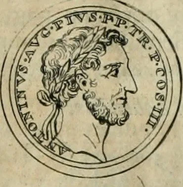 An illustration from Numismata ærea imperatorum, augustarum, et cæsarum, in coloniis, municilpiis, et urbibus jure latio donatis, ex omni modulo percussa, 1695, leaf 190