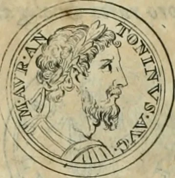 An illustration from Numismata ærea imperatorum, augustarum, et cæsarum, in coloniis, municilpiis, et urbibus jure latio donatis, ex omni modulo percussa, 1695, leaf 200
