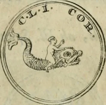 An illustration from Numismata ærea imperatorum, augustarum, et cæsarum, in coloniis, municilpiis, et urbibus jure latio donatis, ex omni modulo percussa, 1695, leaf 208