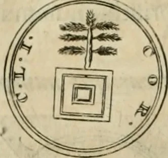 An illustration from Numismata ærea imperatorum, augustarum, et cæsarum, in coloniis, municilpiis, et urbibus jure latio donatis, ex omni modulo percussa, 1695, leaf 213
