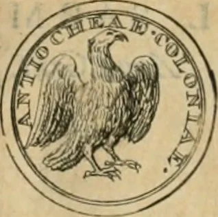 An illustration from Numismata ærea imperatorum, augustarum, et cæsarum, in coloniis, municilpiis, et urbibus jure latio donatis, ex omni modulo percussa, 1695, leaf 221