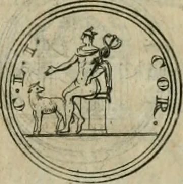 An illustration from Numismata ærea imperatorum, augustarum, et cæsarum, in coloniis, municilpiis, et urbibus jure latio donatis, ex omni modulo percussa, 1695, leaf 224