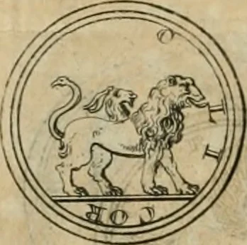 An illustration from Numismata ærea imperatorum, augustarum, et cæsarum, in coloniis, municilpiis, et urbibus jure latio donatis, ex omni modulo percussa, 1695, leaf 227