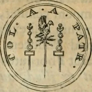 An illustration from Numismata ærea imperatorum, augustarum, et cæsarum, in coloniis, municilpiis, et urbibus jure latio donatis, ex omni modulo percussa, 1695, leaf 231