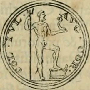 An illustration from Numismata ærea imperatorum, augustarum, et cæsarum, in coloniis, municilpiis, et urbibus jure latio donatis, ex omni modulo percussa, 1695, leaf 236