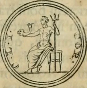 An illustration from Numismata ærea imperatorum, augustarum, et cæsarum, in coloniis, municilpiis, et urbibus jure latio donatis, ex omni modulo percussa, 1695, leaf 236