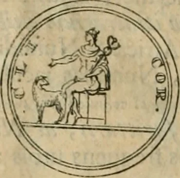 An illustration from Numismata ærea imperatorum, augustarum, et cæsarum, in coloniis, municilpiis, et urbibus jure latio donatis, ex omni modulo percussa, 1695, leaf 237