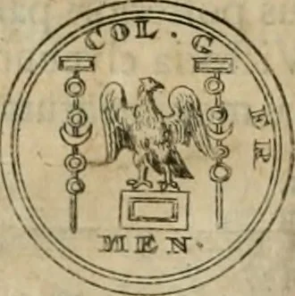 An illustration from Numismata ærea imperatorum, augustarum, et cæsarum, in coloniis, municilpiis, et urbibus jure latio donatis, ex omni modulo percussa, 1695, leaf 239