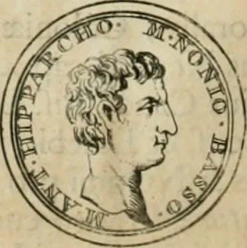 An illustration from Numismata ærea imperatorum, augustarum, et cæsarum, in coloniis, municilpiis, et urbibus jure latio donatis, ex omni modulo percussa, 1695, leaf 27