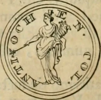 An illustration from Numismata ærea imperatorum, augustarum, et cæsarum, in coloniis, municilpiis, et urbibus jure latio donatis, ex omni modulo percussa, 1695, leaf 273