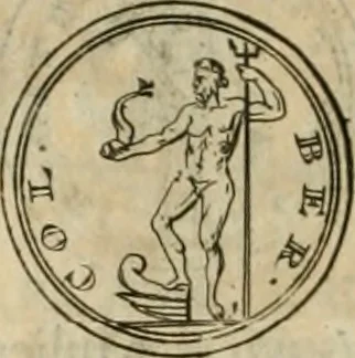 An illustration from Numismata ærea imperatorum, augustarum, et cæsarum, in coloniis, municilpiis, et urbibus jure latio donatis, ex omni modulo percussa, 1695, leaf 275
