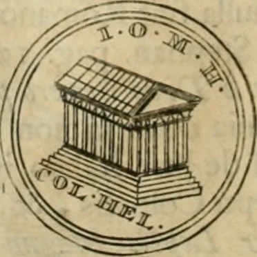 An illustration from Numismata ærea imperatorum, augustarum, et cæsarum, in coloniis, municilpiis, et urbibus jure latio donatis, ex omni modulo percussa, 1695, leaf 281