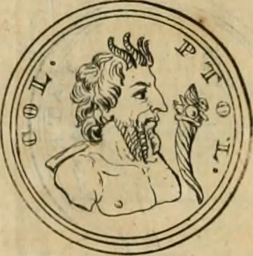 An illustration from Numismata ærea imperatorum, augustarum, et cæsarum, in coloniis, municilpiis, et urbibus jure latio donatis, ex omni modulo percussa, 1695, leaf 283
