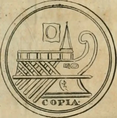 An illustration from Numismata ærea imperatorum, augustarum, et cæsarum, in coloniis, municilpiis, et urbibus jure latio donatis, ex omni modulo percussa, 1695, leaf 29