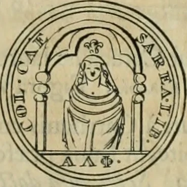 An illustration from Numismata ærea imperatorum, augustarum, et cæsarum, in coloniis, municilpiis, et urbibus jure latio donatis, ex omni modulo percussa, 1695, leaf 298