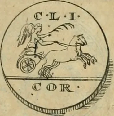 An illustration from Numismata ærea imperatorum, augustarum, et cæsarum, in coloniis, municilpiis, et urbibus jure latio donatis, ex omni modulo percussa, 1695, leaf 302