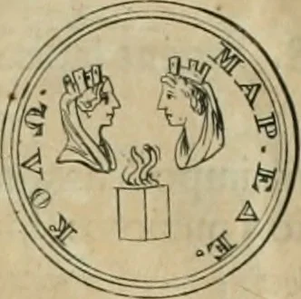 An illustration from Numismata ærea imperatorum, augustarum, et cæsarum, in coloniis, municilpiis, et urbibus jure latio donatis, ex omni modulo percussa, 1695, leaf 304